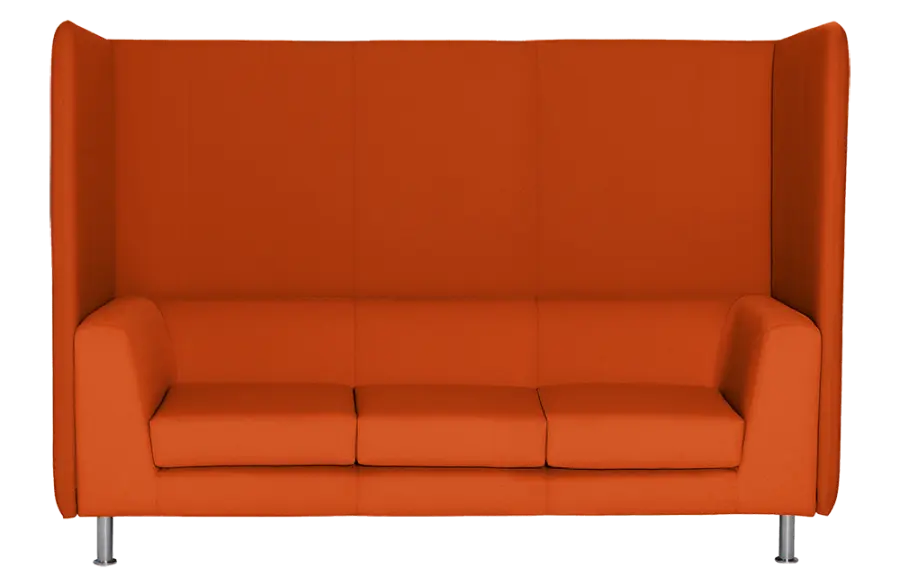 ND 103 AKU trojkřeslo čalouněné, látka BONDAI BN 3012 oranžová